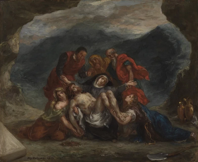 Compianto sul Cristo - Pinacoteca Statale di Karlsruhe